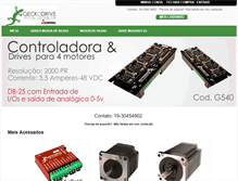 Tablet Screenshot of geckobrasil.com.br